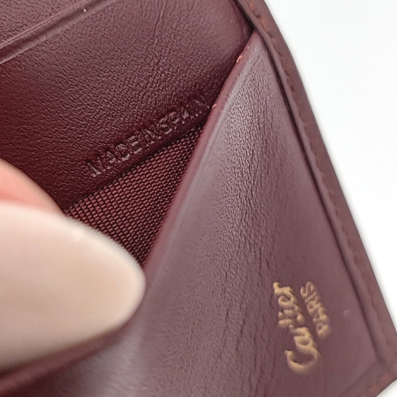 Les Must de Cartier leather kisslock wallet - Picture 13 of 16